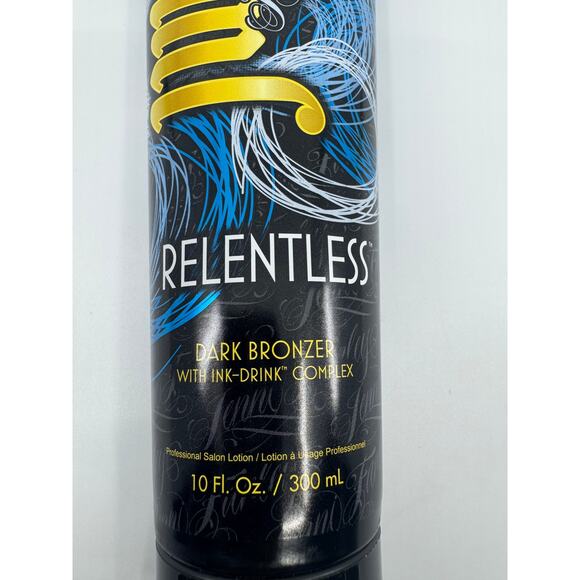JWoww Relentless Dark Bronzer tanning lotion 10 oz - Picture 4 of 7